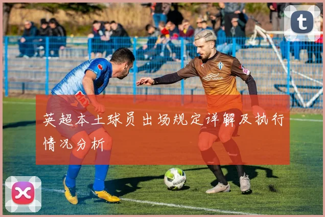 英超本土球员出场规定详解及执行情况分析